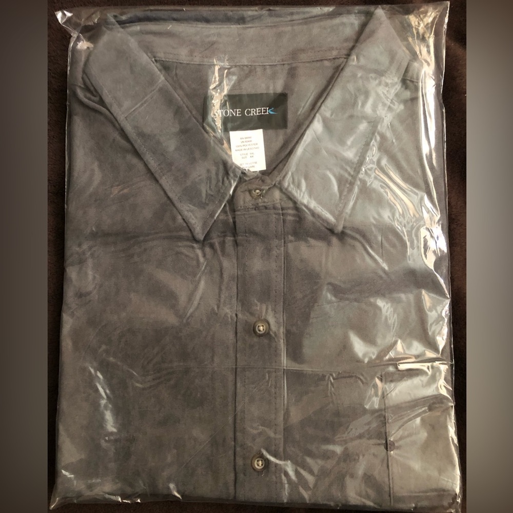 NEW HABAND STONE CREEK LONG SLEEVE DRESS SHIRT